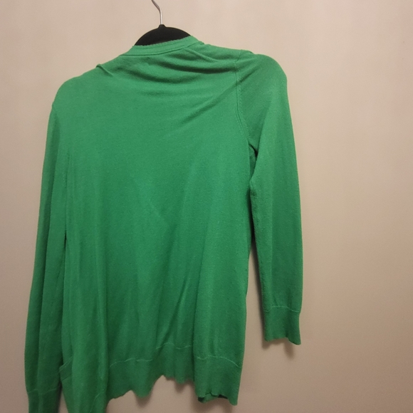 Banana Republic green cardigan size S - Picture 2 of 2